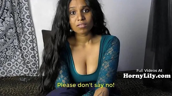 Tonton Bored Indian Housewife begs for threesome in Hindi with Eng subtitles Klip tenaga