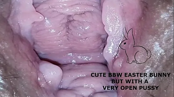 Tonton Cute bbw bunny, but with a very open pussy Klip energi