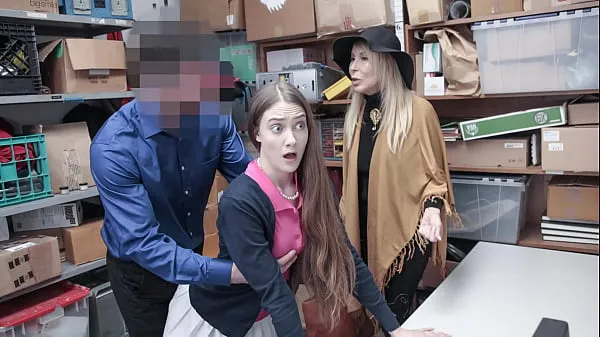 Teen and Her Granny Fucked by Perv Mall Officer for Stealing from Mall Premises - Fuckthief 에너지 클립 보기